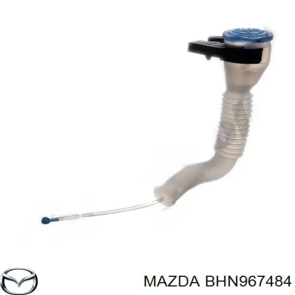 BHN967484 Mazda Gargalo do tanque de fluido para lavador