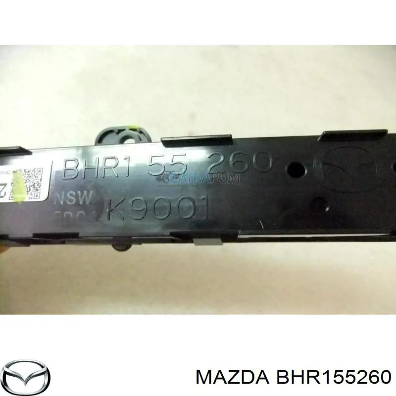 Botão de ativação de aquecimento do assento BHR155260 Mazda