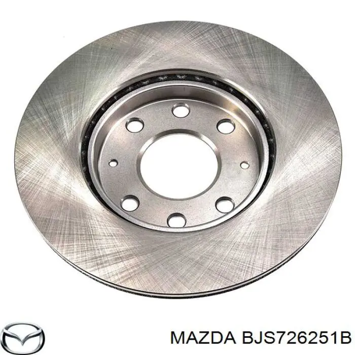 BJS726251B Mazda Disco do freio traseiro