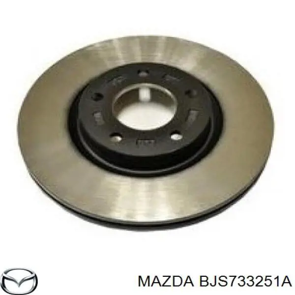Compre BJS733251A Mazda Disco do freio dianteiro