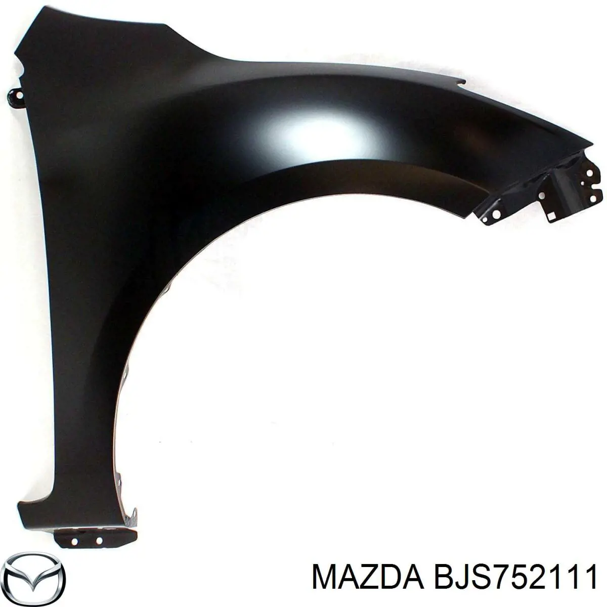 Pára-lama dianteiro direito Mazda BJS752111 preço, a partir de 108,80 USD