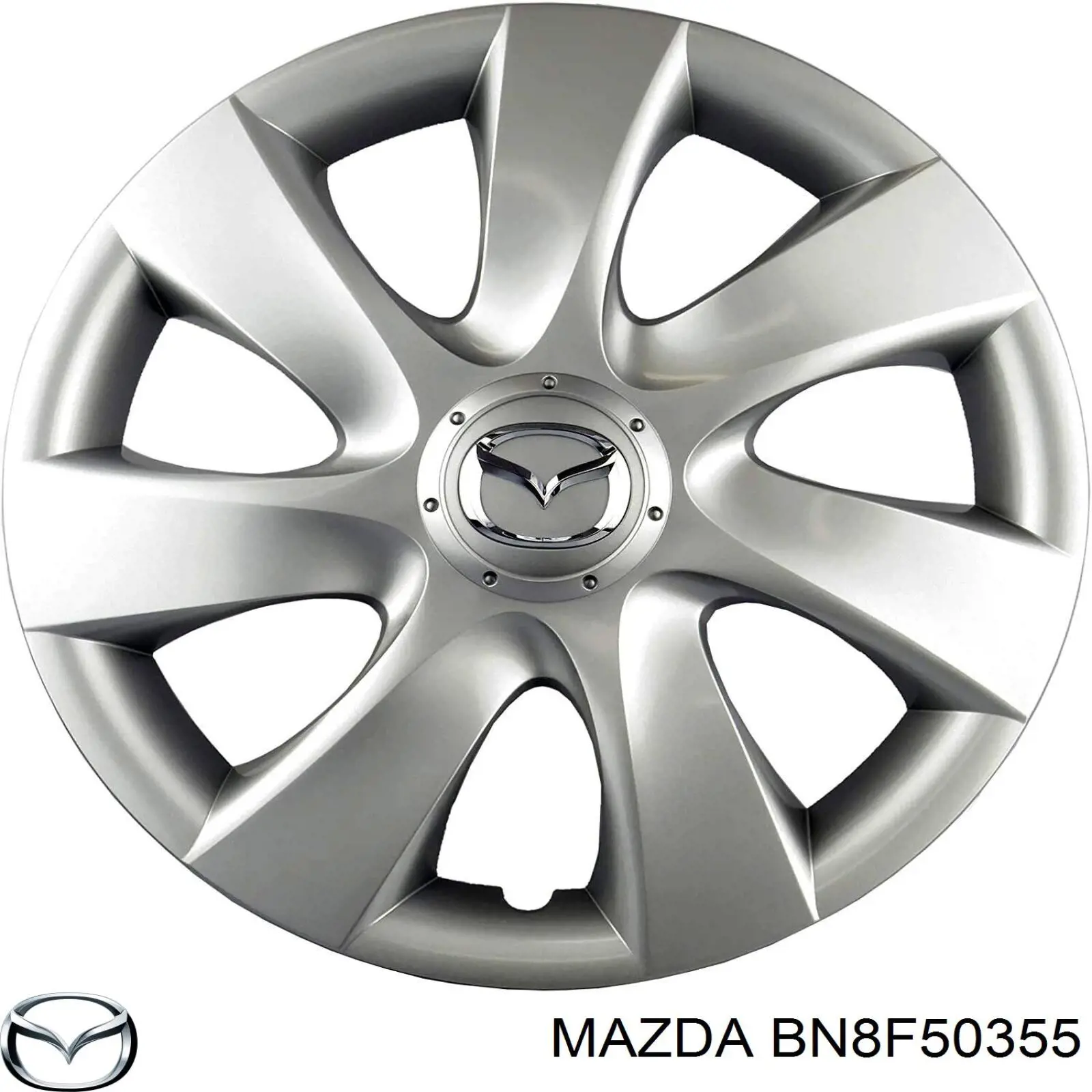 BN8F50355 Mazda Grelha do radiador