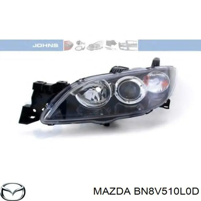 BN8V510L0D Mazda Luz esquerda