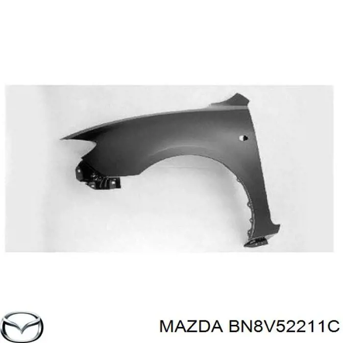 Compre BN8V52211C Mazda Pára-lama dianteiro esquerdo