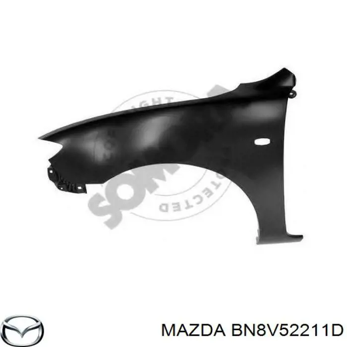 Pára-lama dianteiro esquerdo Mazda BN8V52211D preço, a partir de 77,14 USD