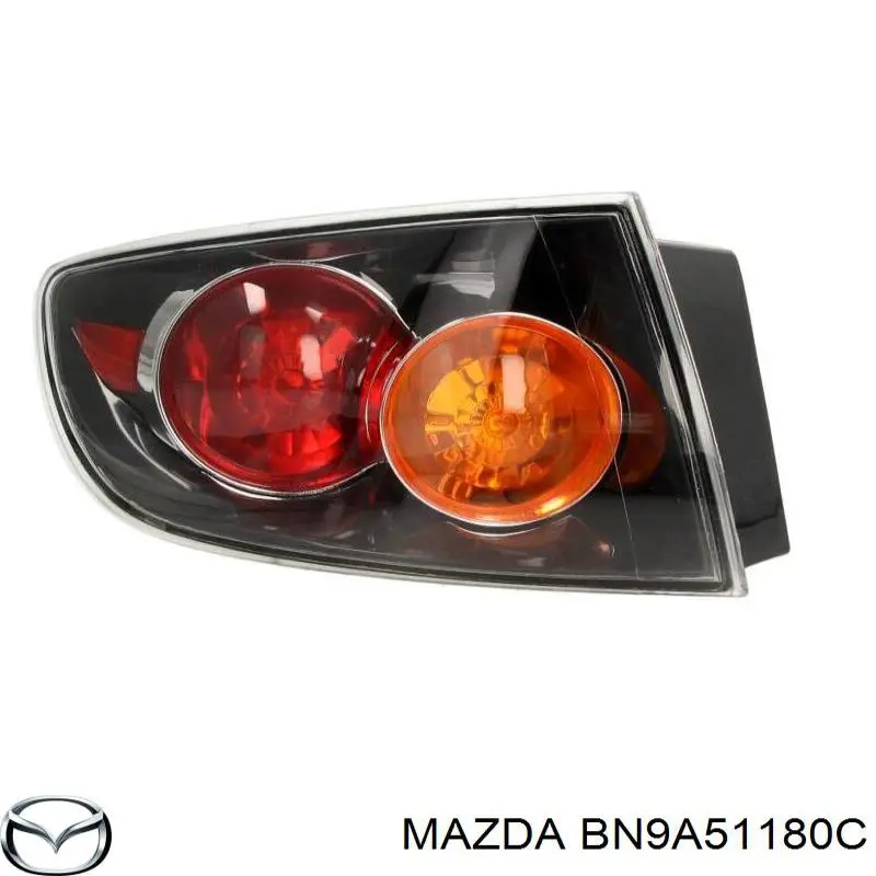 BN9A51180D Mazda Lanterna traseira esquerda externa