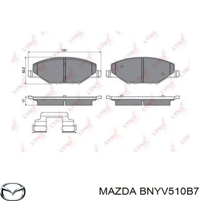  Mazda BNYV510B7 preço, a partir de 20,11 USD