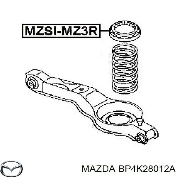 Espaçador (anel de borracha) da mola traseira superior Mazda BP4K28012A preço, a partir de 7,94 USD