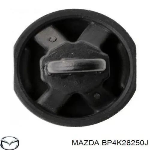 Compre BP4K28250J Mazda Braço oscilante (tração) longitudinal inferior esquerdo de suspensão traseira