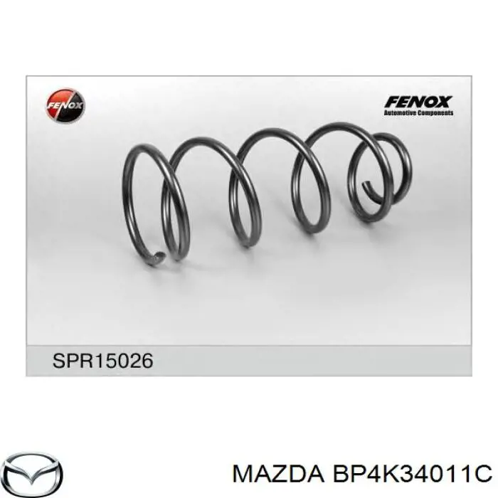 Mola dianteira Mazda BP4K34011C preço, a partir de 42,72 USD