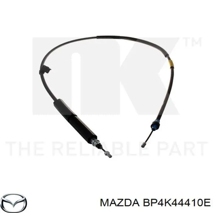 Compre BP4K44410E Mazda Cabo do freio de estacionamento traseiro direito