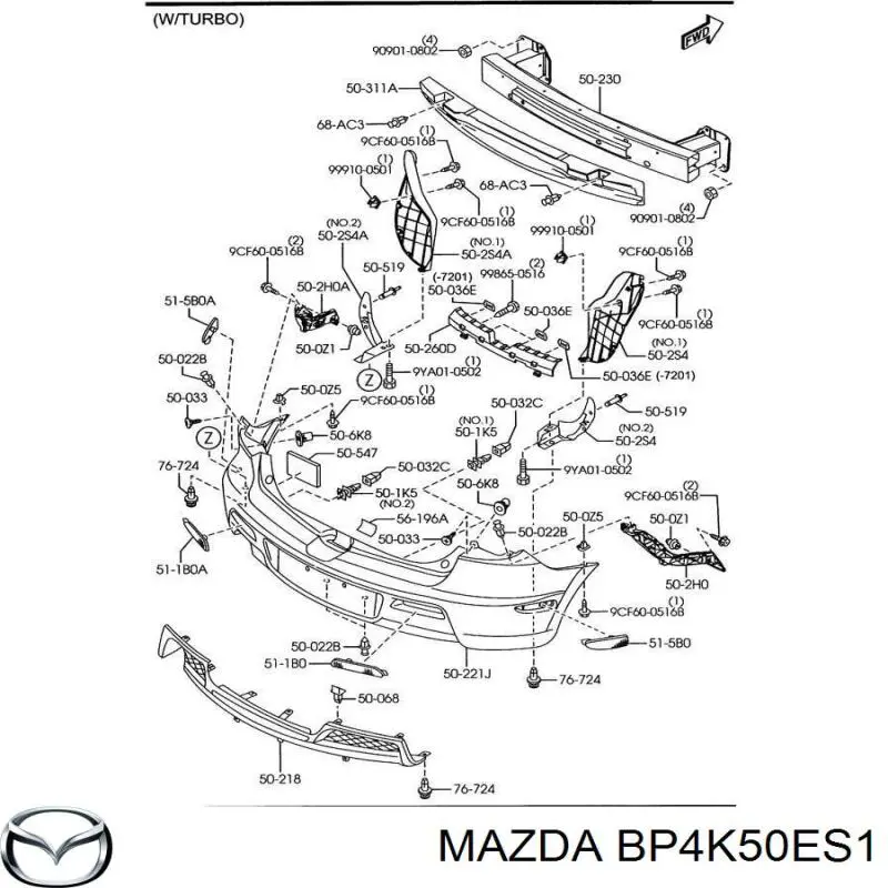  Mazda BP4K50ES1 preço, a partir de  