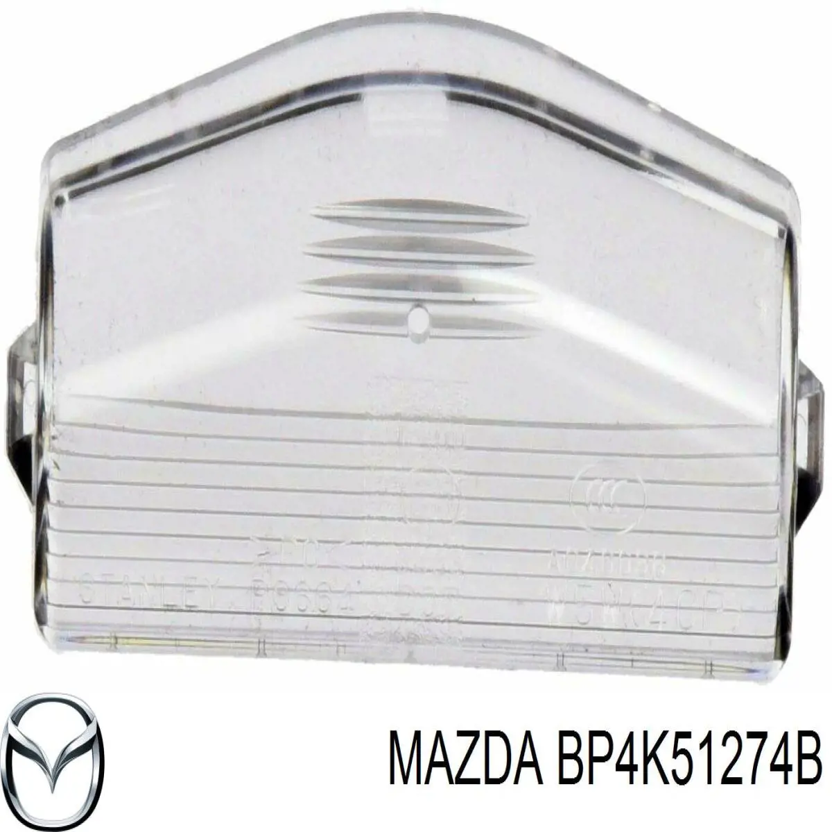 BP4K51274B Mazda Caixa da luz de fundo de matrícula