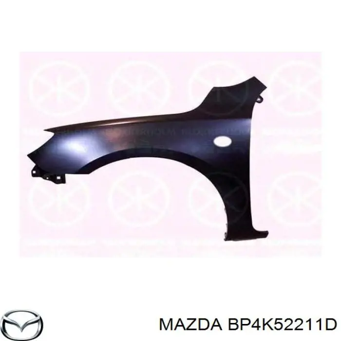 Pára-lama dianteiro esquerdo Mazda BP4K52211D preço, a partir de 81,51 USD
