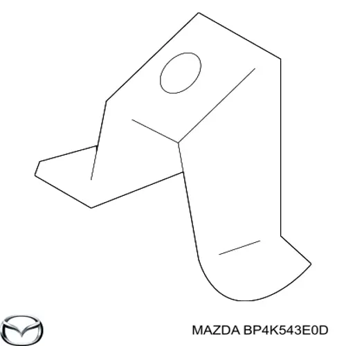 BP4K543E0D Mazda 