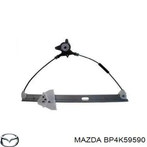 Mecanismo de acionamento de vidro da porta dianteira esquerda Mazda BP4K59590 preço, a partir de 42,21 USD