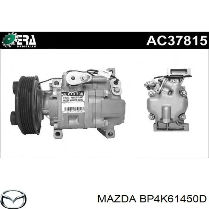 BP4K61450D Mazda Compressor de aparelho de ar condicionado