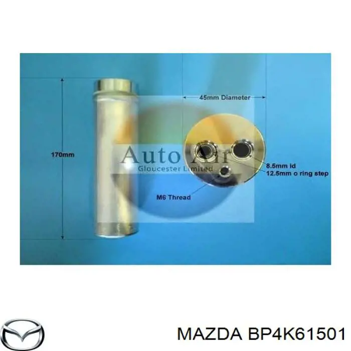 Compre BP4K61501 Mazda Tanque de recepção do secador de aparelho de ar condicionado