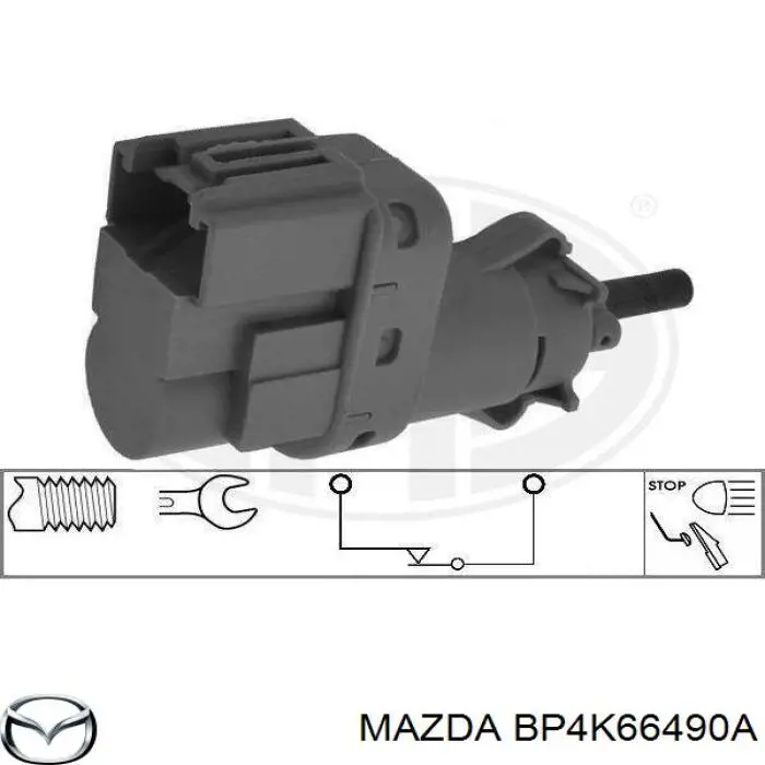 Sensor de ativação do sinal de parada Mazda BP4K66490A preço, a partir de 19,01 USD