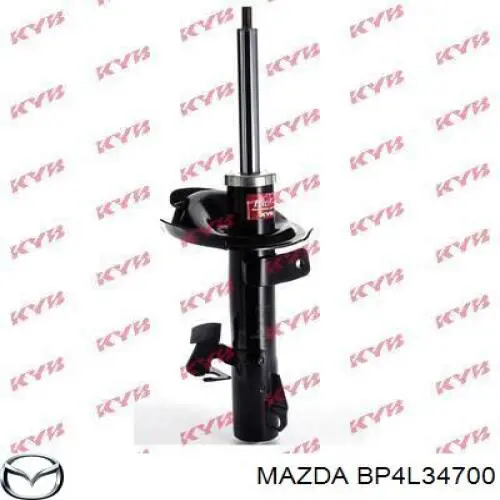 Compre BP4L34700 Mazda Amortecedor dianteiro direito