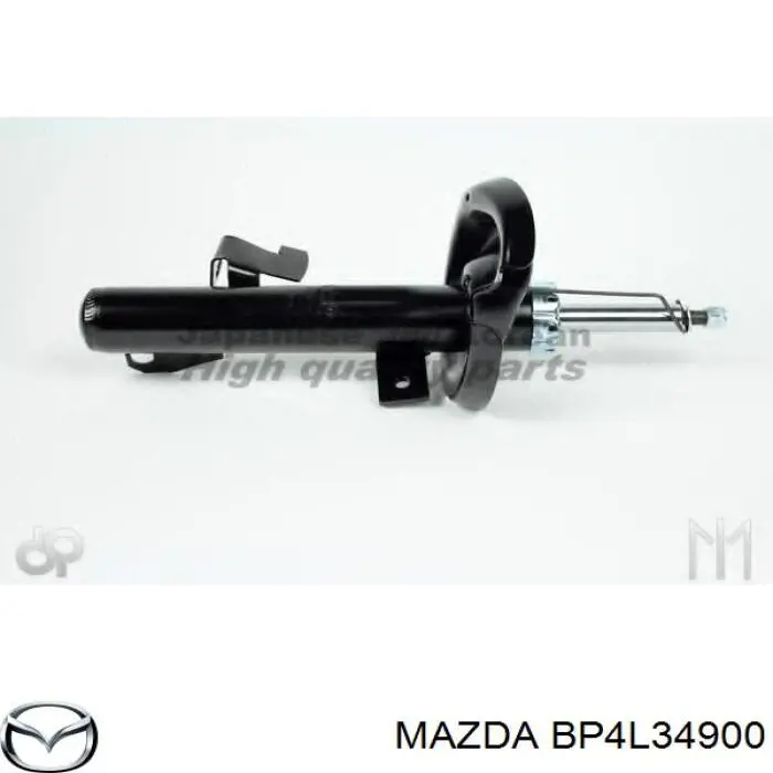 Compre BP4L34900 Mazda Amortecedor dianteiro esquerdo