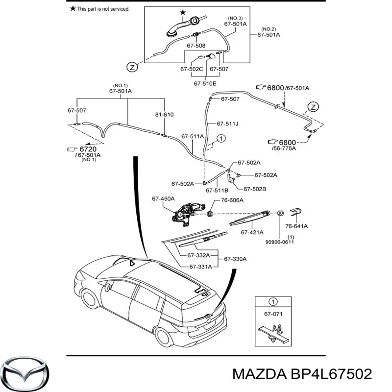 BP4L67502 Mazda 