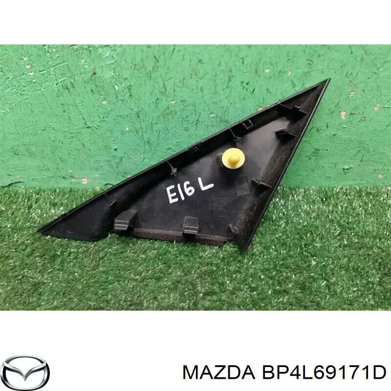 Placa sobreposta interna de fixação de espelho esquerdo Mazda BP4L69171D preço, a partir de  