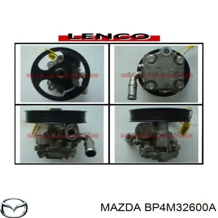 BP4M32600A Mazda Bomba da Direção hidrâulica assistida