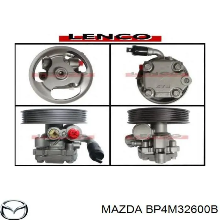Bomba da Direção hidrâulica assistida Mazda BP4M32600B preço, a partir de 57,99 USD