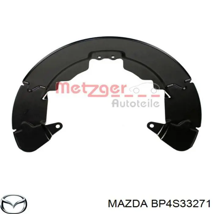 Proteção do freio de disco dianteiro esquerdo Mazda BP4S33271C preço, a partir de 31,28 USD