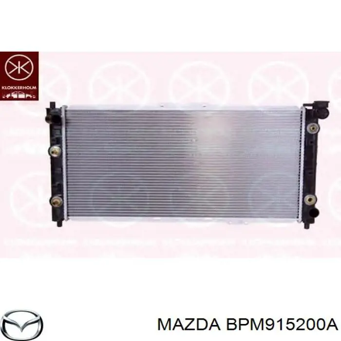 4507085 Polcar Radiador de esfriamento de motor