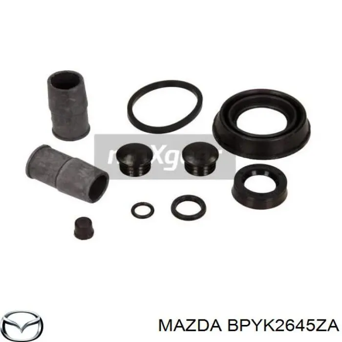 Compre BPYK2645ZA Mazda Kit de reparação de suporte do freio traseiro