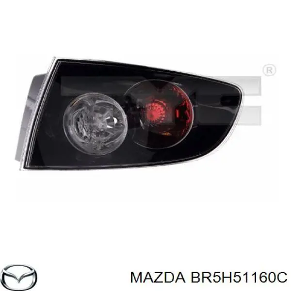 Lanterna traseira esquerda externa Mazda BR5H51160C preço, a partir de 89,43 USD