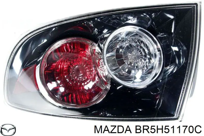 BR5H51170C Mazda Lanterna traseira direita externa