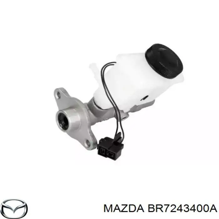 Cilindro mestre do freio BR7243400A Mazda