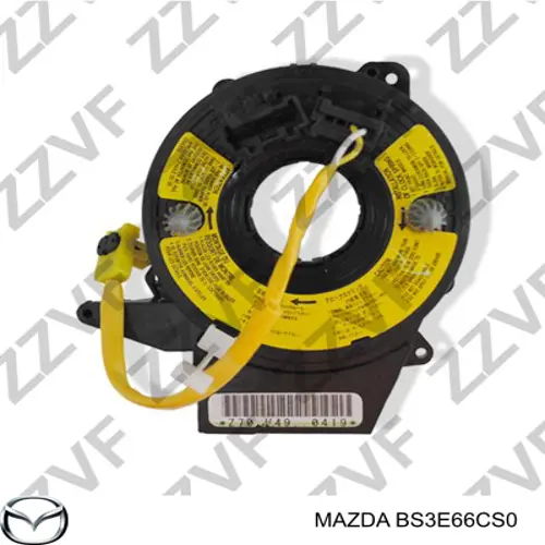Anel AIRBAG de contato, cabo plano do volante Mazda BS3E66CS0 preço, a partir de 35,16 USD