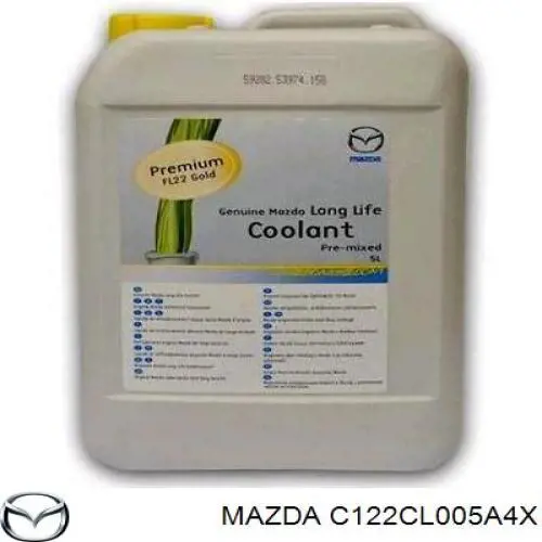 Fluido de esfriamento Mazda C122CL005A4X preço, a partir de 28,18 USD