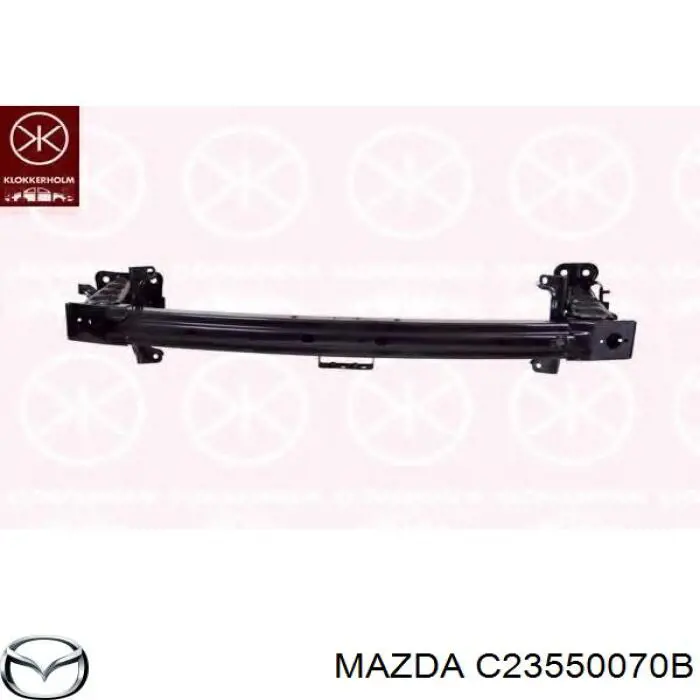 C23550070B Mazda Reforçador do pára-choque dianteiro