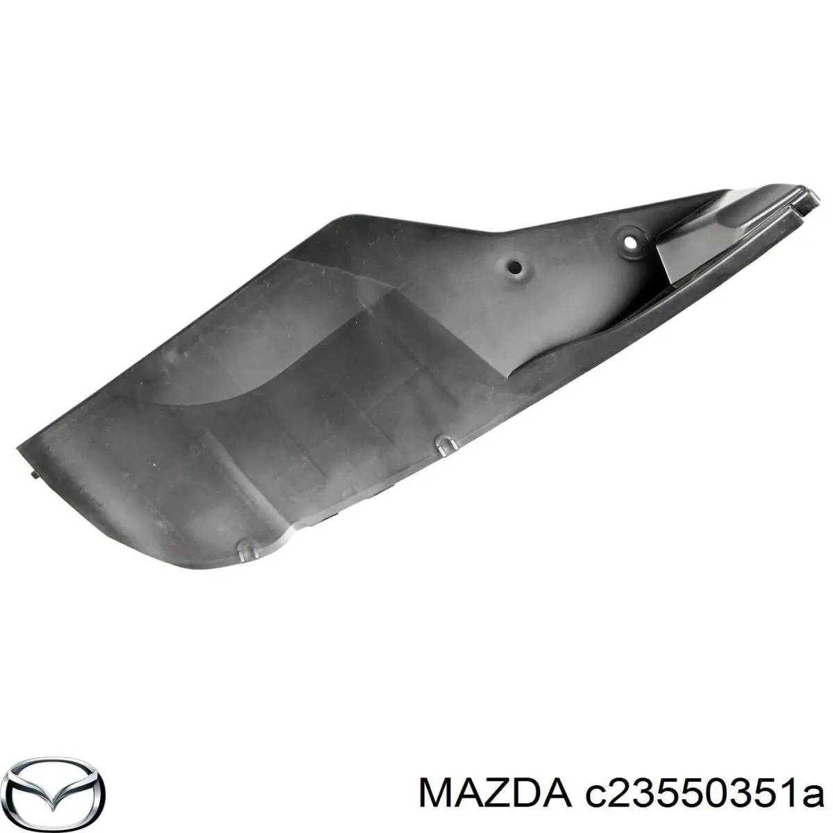 Guarda-barras esquerdo traseiro do pára-lama traseiro Mazda C23550351A preço, a partir de  USD