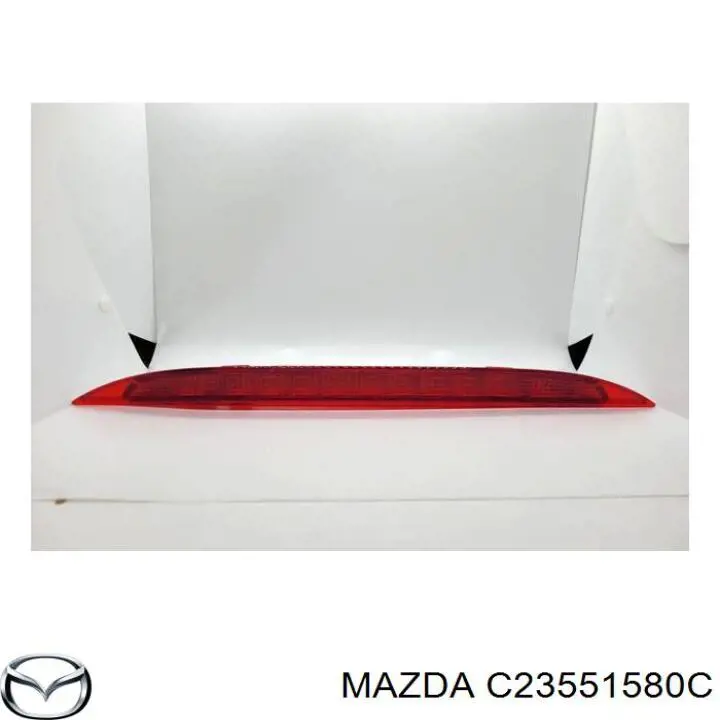 C23551580C Mazda Sinal de parada traseiro adicional