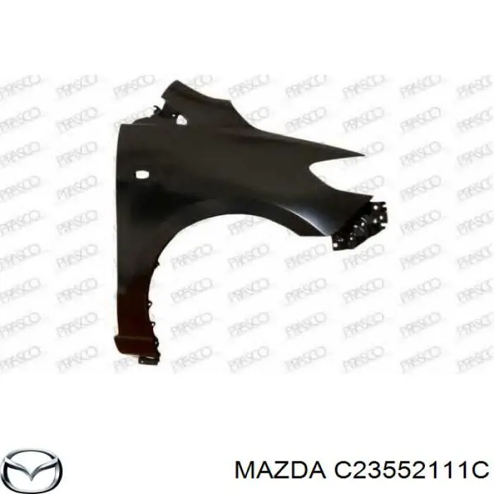 Compre C23552111C Mazda Pára-lama dianteiro direito