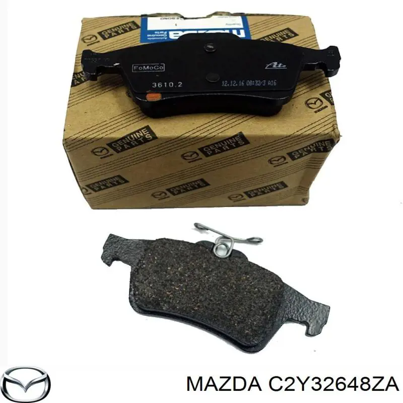 Sapatas do freio traseiras de disco Mazda C2Y32648ZA preço, a partir de 24,95 USD