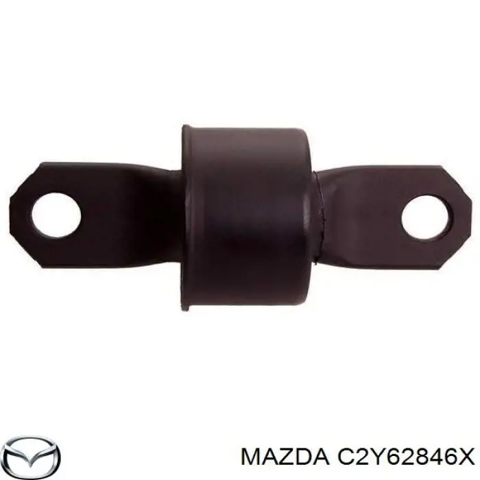 C2Y62846X Mazda Bloco silencioso de braço oscilante traseiro longitudinal