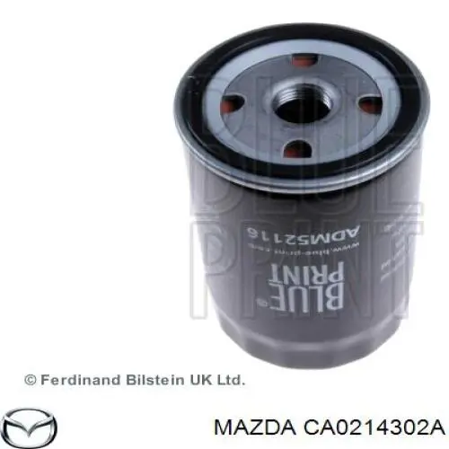 Filtro de óleo Mazda CA0214302A preço, a partir de 5,18 USD