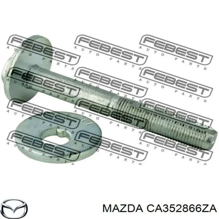 Compre CA352866ZA Mazda Parafuso de fixação de braço oscilante de inclinação traseiro, interno