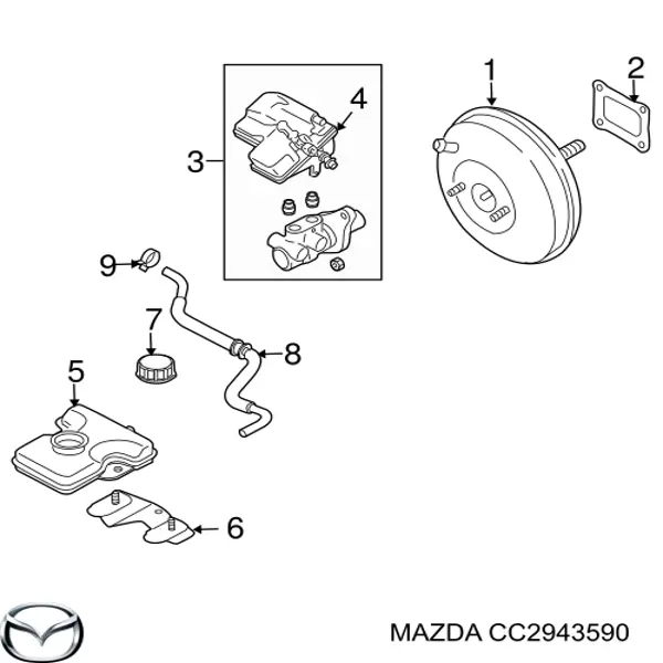 CC2943590 Mazda 