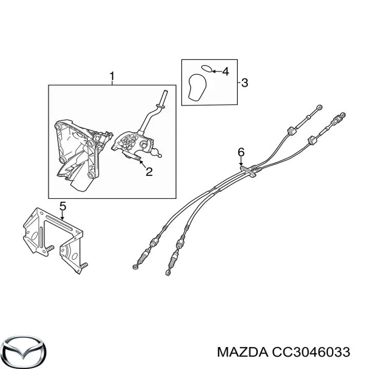  Mazda CC3046033 preço, a partir de 52,46 USD