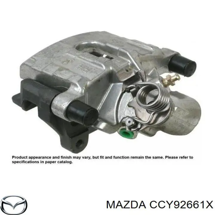 Compre CCY92661X Mazda Suporte do freio traseiro direito