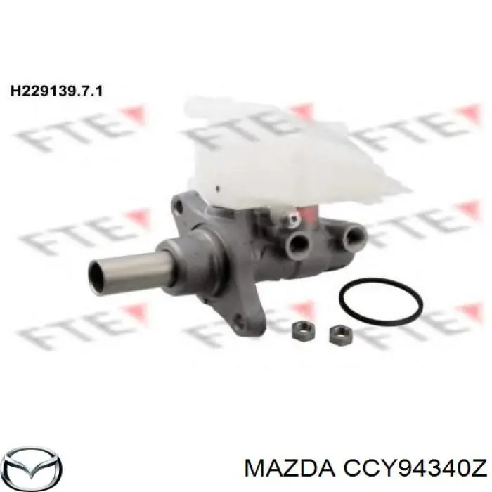 Cilindro mestre do freio Mazda CCY94340Z preço, a partir de 171,69 USD