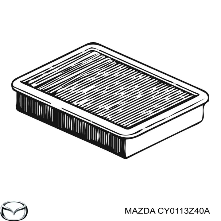 Filtro de ar Mazda CY0113Z40A preço, a partir de 9,14 USD